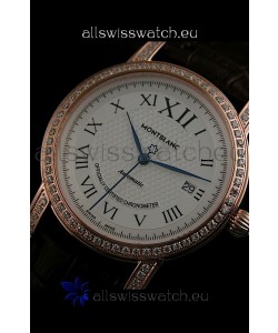 Mont Blanc Swiss Automatic Watch in Rose Gold