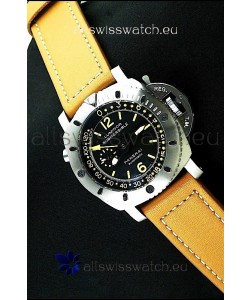 Panerai Luminor Submersible Swiss Automatic Watch in Black Dial