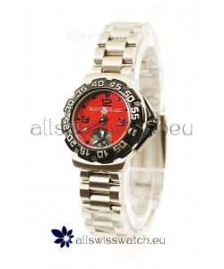 Tag Heuer Professional Formula 1 Japanese Replica Watch in Red Dial