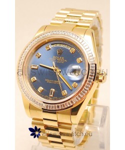Rolex Day Date II Gold Japanese Replica Watch