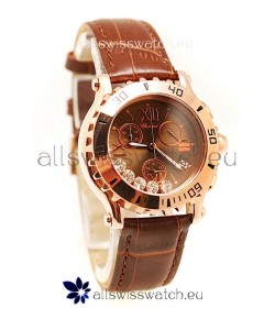 Chopard Happy Sport Ladies Gold Swiss Watch
