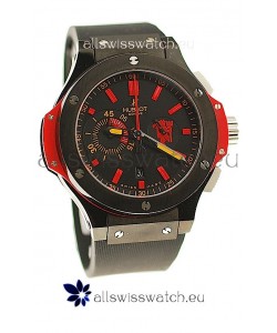 Hublot Big Bang Red Devil Swiss Watch in Ceramic Case