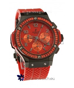 Hublot Big Bang Black Spinelle Red Tutti Fruitti Swiss Watch