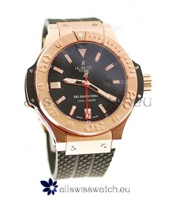Hublot Big Bang King Swiss Replica Watch in Black Carbon Dial