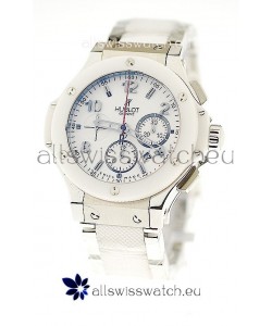 Hublot Big Bang Swiss Replica Watch in Steel/Rubber Strap