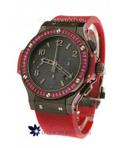 Hublot Black Big Bang Red Tutti Frutti Swiss Replica Watch
