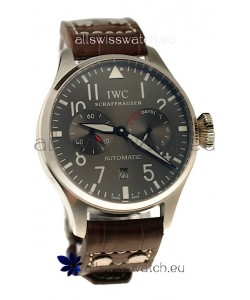 IWC Big Pilot Swiss Replica Watch in Grey Dial