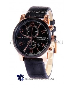 Mont Blanc Classic Flyback Chronograph Japanese Replica Watch