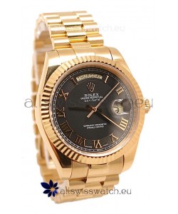 Rolex Day Date II Gold Japanese Replica Watch