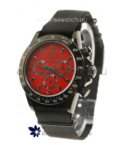 Rolex Daytona Cosmograph 2011 Edition Swiss Watch in Red Dial