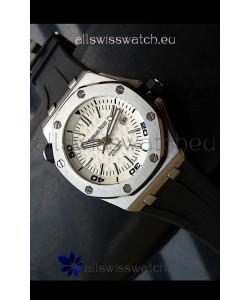 Audemars Piguet Scuba Japanese Replica Watch White Dial