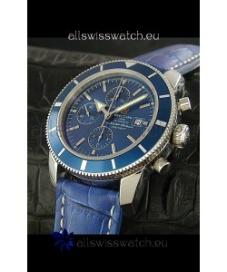 Breitling Superocean Swiss Replica Watch in Blue Dial