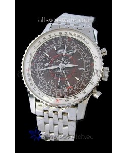 Breitling Navitimer World Swiss Replica Watch in Brown Dial