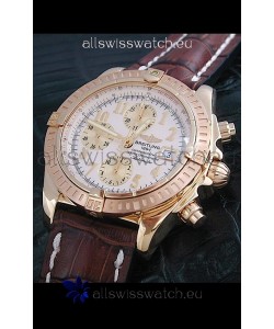 Breitling Windrider Swiss Replica Watch in White Dial