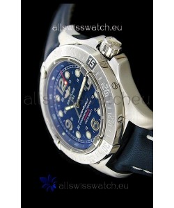 Breitling Superocean Steelfish Swiss Replica Watch in Blue Dial