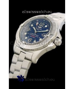 Breitling Superocean Steelfish Swiss Replica Watch in Blue Dial