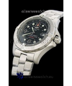 Breitling Superocean Steelfish Swiss Replica Watch in Black Dial
