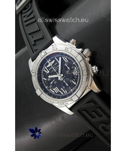 Breitling Chronomat Swiss Replica Watch in Rubber Strap