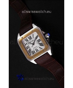 Cartier Santos in Swiss Replica Watch in White Dial