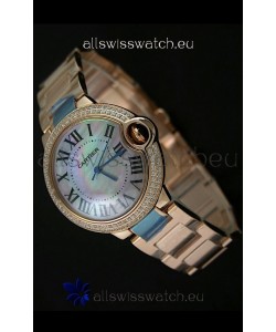 Cartier Balon de Swiss Replica Watch in Rainbow Dial