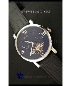 Cartier Calibre de Swiss Tourbillon Steel Watch