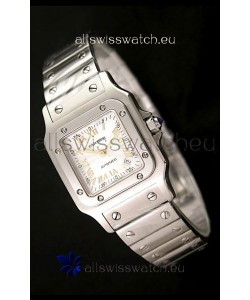 Cartier Santos Swiss Replica Watch - Automatic Movement in Gold Numerals