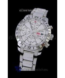Chopard Mille Miglia GMT Swiss Replica Watch in White Dial