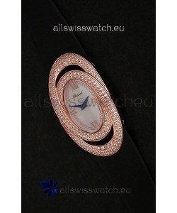 Chopard Xtravagza Swiss Replica Watch in Black Strap