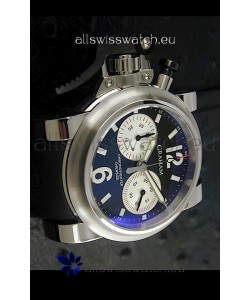 Graham Chronofighter Swiss Replica Watch in Black Dial