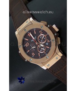 Hublot Big Bang Rose Gold Swiss Replica Watch - 1:1 Mirror Replica Watch