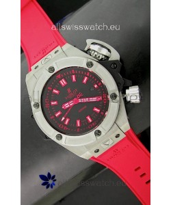 Hublot Big Bang Diver 4000M Swiss Watch in Red 