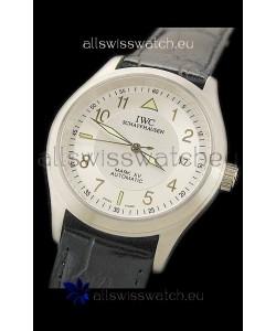 IWC Pilot MARK-XV Swiss Replica Watch in White Dial