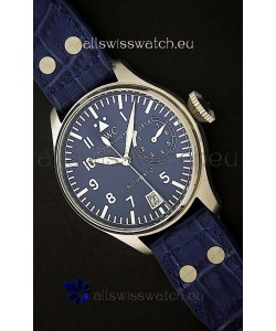 IWC Der Flieger Automatic Swiss Replica Watchin Blue