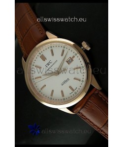 IWC Schaffhausen Ingenuier Vintage Swiss Replica Automatic Rose Gold Watch