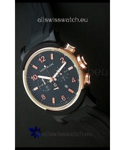 Montblanc Timewalker Chrono Watch in Rose Gold Casing