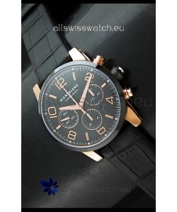 Mont Blanc Timewalker Swiss Watch in Rose Gold Case - Ultimate Mirror Replica
