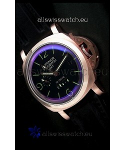 Panerai Luminor GMT 10 Days Swiss Watch in Steel Case