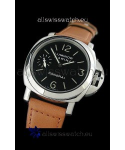 Panerai Luminor Marina Pam111 Swiss Watch - Super Luminous Hour Markers