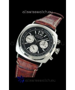 Panerai Radiomir Lemania Swiss Watch in Steel Casing