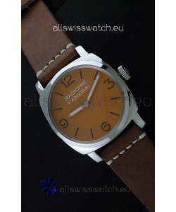 Panerai Radiomir California Vintage Homage Watch in Orange Dial