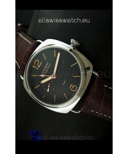 Panerai Radiomir PAM421 GMT Japanese Replica Watch in Black Dial