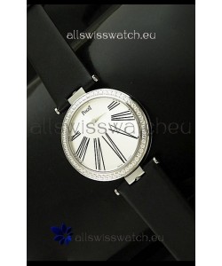 Piaget Altiplano Duo Dual Swiss Ladies Watch with Diamonds Bezel