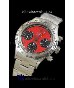 Rolex Oyster Cosmograph Swiss Replica Watch in Red Dial