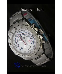 Rolex Yachtmaster II Japanese Replica Watch in White Dial