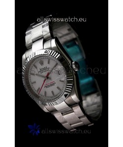 Rolex Datejust Turn O Graph Replica Watch in Black Dial