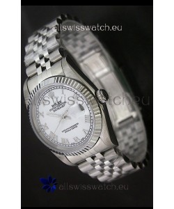 Rolex Datejust Oyster Perpetual Swiss Replica Watch in Roman Hour Markers