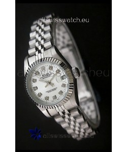 Rolex Datejust Oyster Perpetual Superlative ChronoMeter Japanese Watch in Diamond Markers