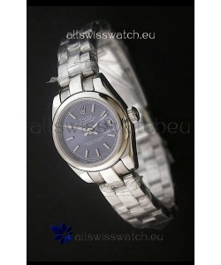 Rolex Datejust Oyster Perpetual Superlative ChronoMeter Japanese Watch in Blue Dial