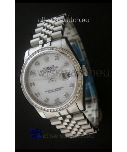 Rolex Datejust Japanese Replica Automatic Watch in White Dial