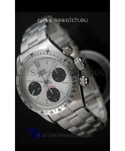 Rolex Oyster Cosmograph Swiss Replica Watch in White Dial